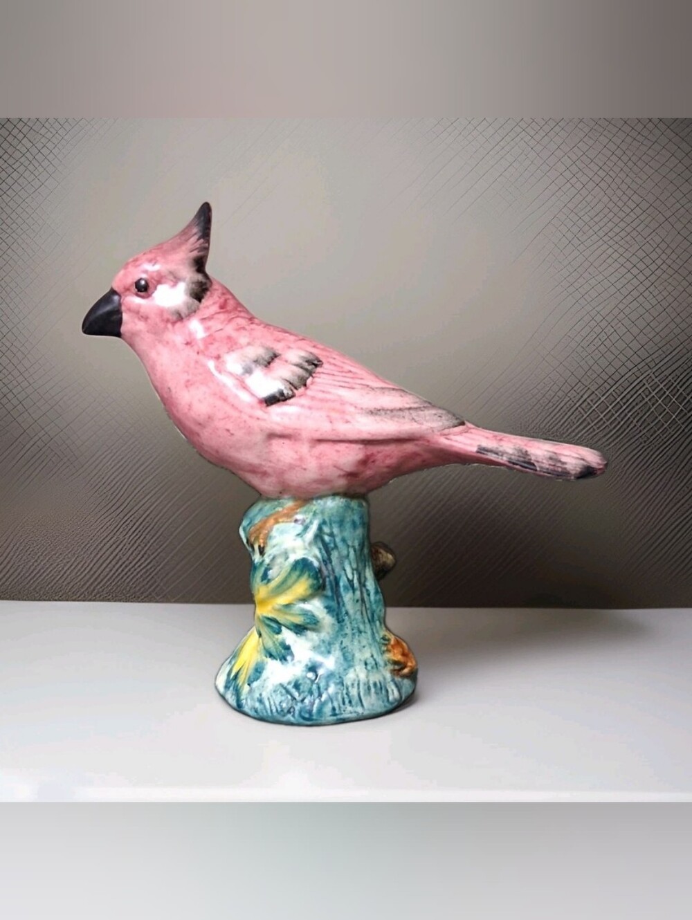 Vintage Stangl Pottery Red Bird Cardinal Figurine #3444  *Repaired*